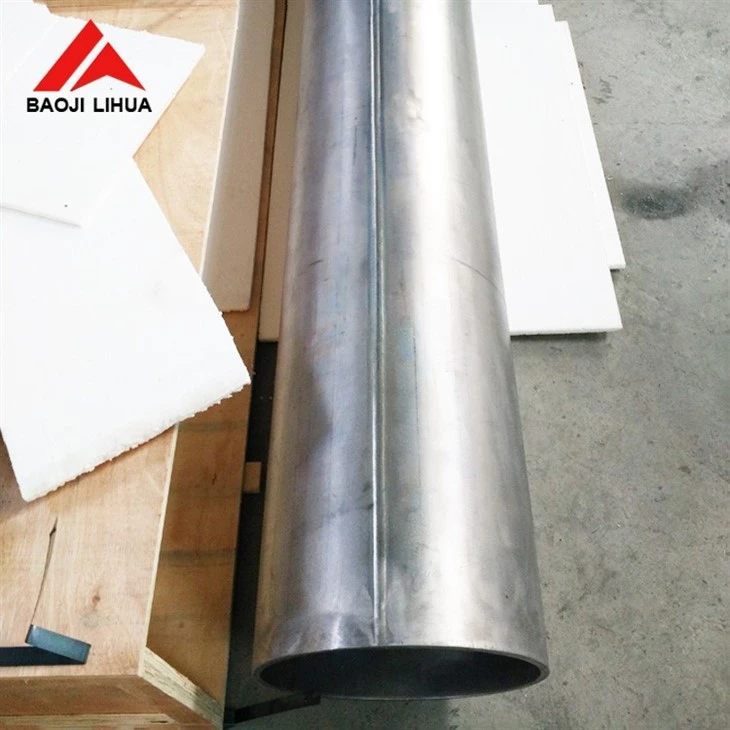 ASTM B338 Pickling Surface Straight Titanium Tube Gr1 GR2